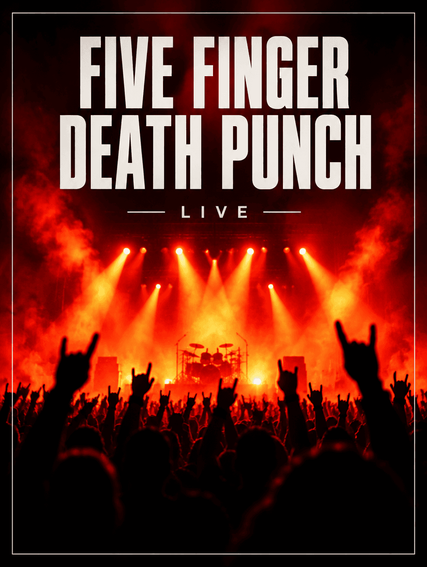 Five Finger Death Punch, Cody Jinks & Eva Under Fire