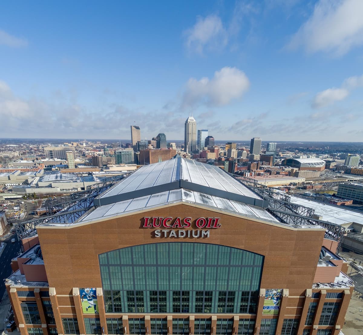 Lucas Oil Stadium — stadium view