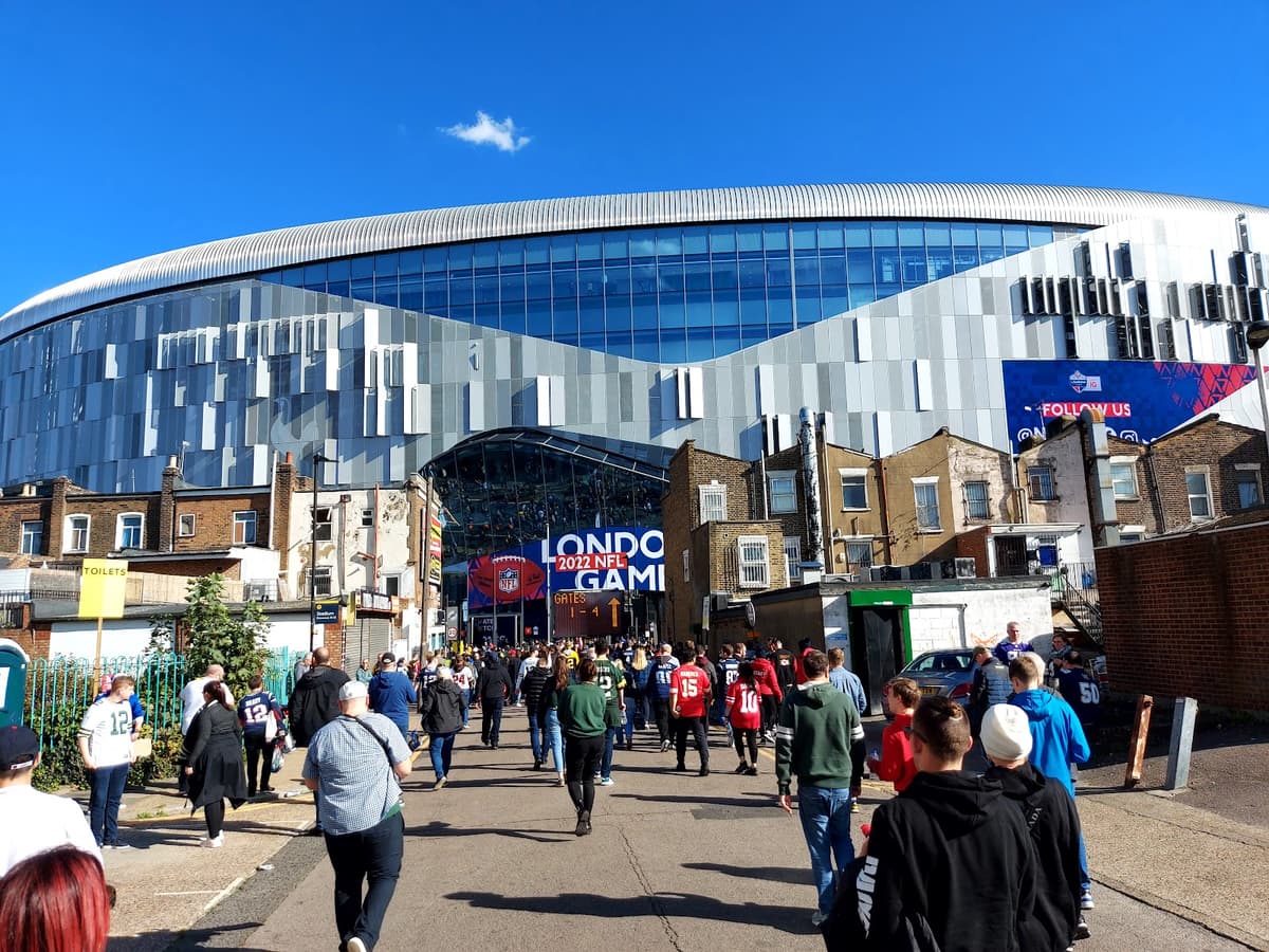 Tottenham Hotspur Stadium — stadium view