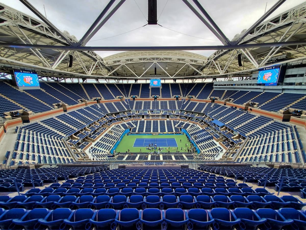 US Open: Quarter Final:Arthur Ashe